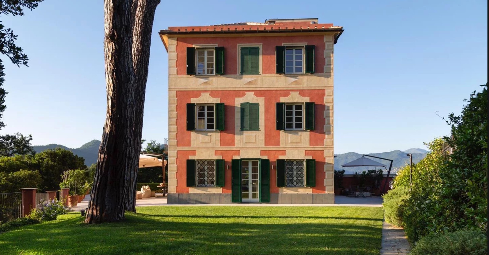 Villa Parco di Portofino facade